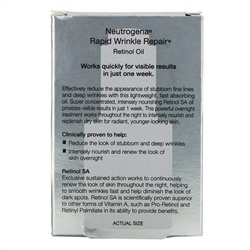 Neutrogena, Rapid Wrinkle Repair, Retinol Oil, 1 fl oz (30 ml)