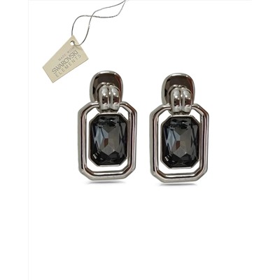 Серьги с кристаллами Swarovski