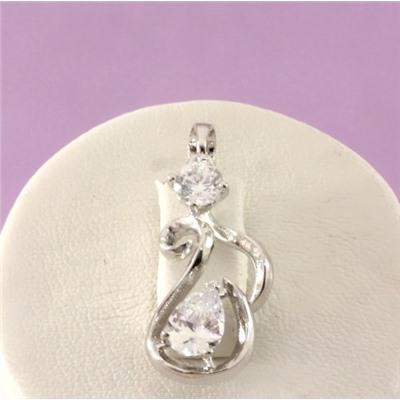 Кулон родий Н01-5536