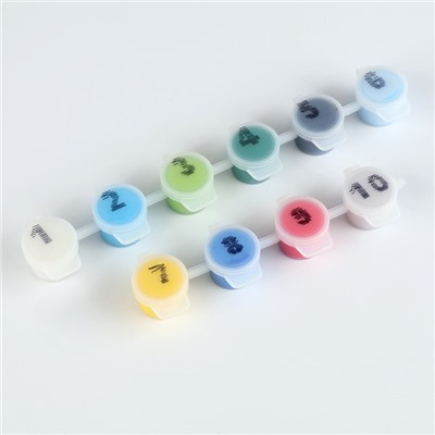 Картина по номерам для детей «Малыш-панда», 20×30 см