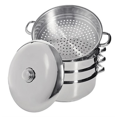 80374 Мантоварка 30см нерж/руч ТУРЦИЯ МВ (х2)