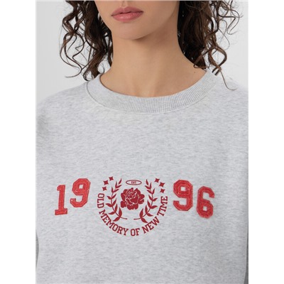 КОМПЛЕКТ ЖЕНСКИЙ (СВИТШОТ, БРЮКИ) 192018