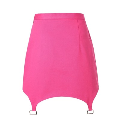 Юбка мини джинсовая женская MIST: Denim, размер 44, розовая