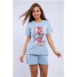 Пижама ЕКШ-1068 (Голубой)