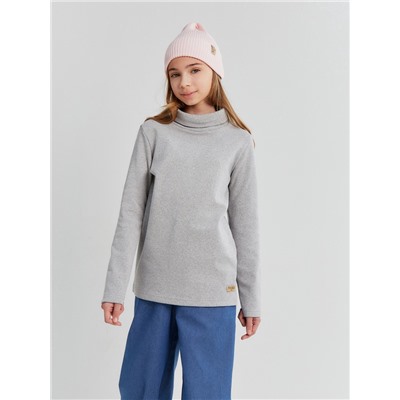 Водолазка детская MINAKU, серый-меланж, рост 110 см