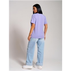 Футболка Асимметрия (Лаванда)