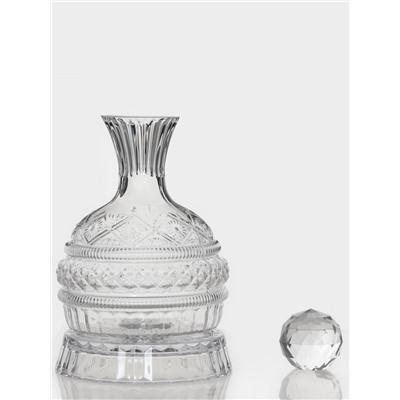 Декантер «Мерло», 1 л, 16.5×27 см на вращающейся подставке, стекло, прозрачный