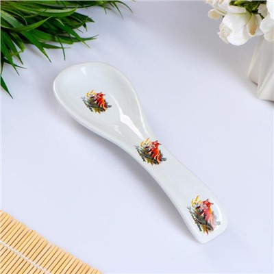 Подставку под ложку «Хозяюшка», фарфор, МИКС