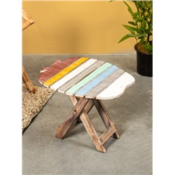 Табурет складной «Палитра», 35×31×30 см, дерево албезия