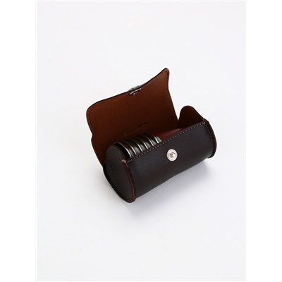 Стопки в чехле «Герб», нержавеющая сталь, набор 6 шт. × 75 мл