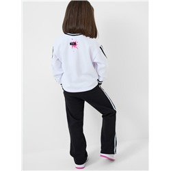 Комплект трикотажный для девочек: толстовка, брюки