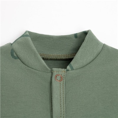 Комбинезон Крошка Я «NY», рост 68-74 см, цвет хаки