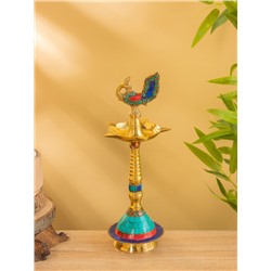 Подставка под благовония «Павлин», 11×11×29.5 см, латунь