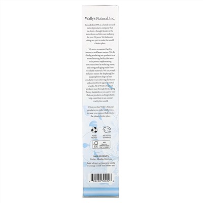 Wally's Natural, Beeswax Ear Candles, Luxury Collection, Unscented, 12 Candles