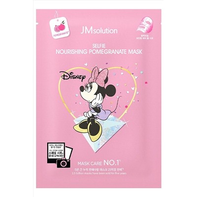 JMSolution Маска тканевая с экстрактом граната / Disney Collection Selfie Nourishing Pomegranate Mask, 30 мл KRISTALLER, 1114460