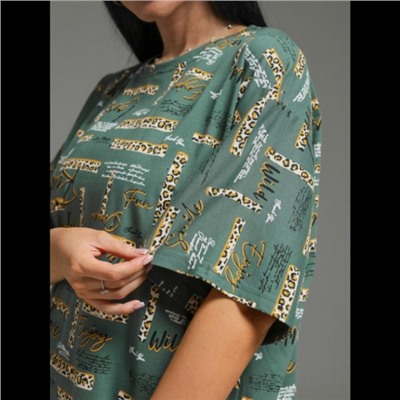 Платье-футболка Вега (Хаки)