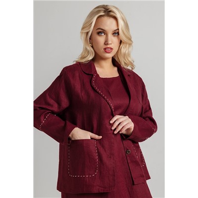 Жакет женский  Ж91029/02/Винный