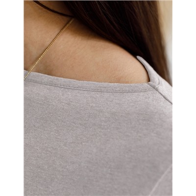 Джемпер  из премиального хлопка с эластаном