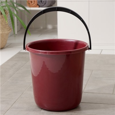 Ведро хозяйственное «Нео», 12 л, пластик, МИКС