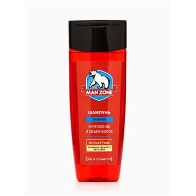 Подарочный набор мужской MAN ZONE ACTIVE FRESH, гель для душа 250 мл, шампунь 250 мл