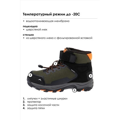 Ботинки PLAYTODAY, 913697