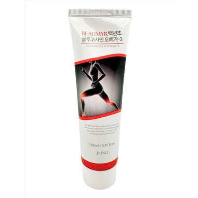 BEAUMYR Beaumyr Спортивный массажный крем расслабляющий c глюкозамином / Glucosamine & Omega-3 Cream, 150 мл 28287