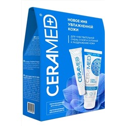 Ceramed Подарочный набор: крем для рук, бальзам для губ / Rich Hydration, 75 мл x 2, 13 мл x 2 KRISTALLER, 1110409