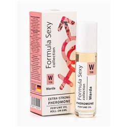 Парфюмерное масло женское с феромонами Formula Sexy Collection Warda W116, 8 мл (по мотивам Warda (Swiss Arabian)
