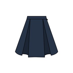 Юбка текстильная для девочек