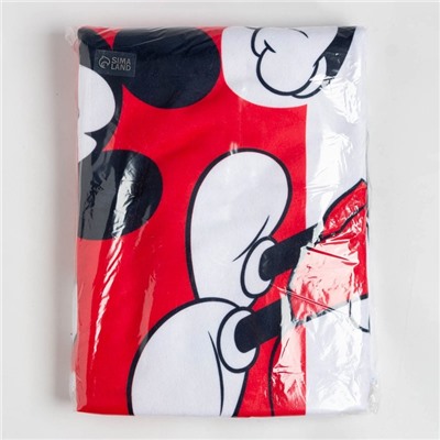 Плед «Микки Маус» 1.5 сп, 140×210 см, 100% п/э