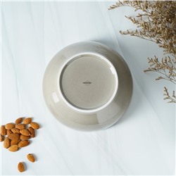 Салатник Magistro «Церера», 1.1 л, 18.5×7.5 см, фарфор, коричневый