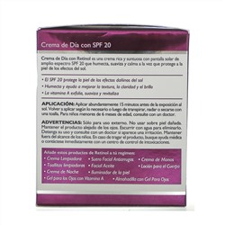 Skincare LdeL Cosmetics Retinol, Retinol Day Cream, SPF 20, 1.7 oz (50 g)