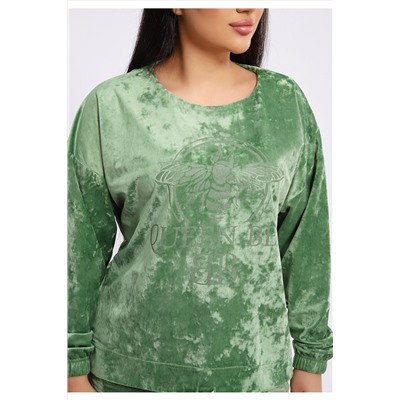 Костюм с брюками велюровый 635П НАТАЛИ, 1225349