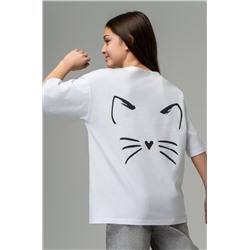 Футболка оверсайз для девочки Happyfox