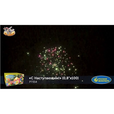 Фейерверк Р7354 С Наступающим! (0,8" х 100)