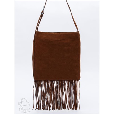 Сумка женская кожаная 5831-1P brown Polina&Eiterou