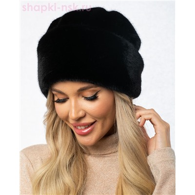 Дорис Шапка женская экомех норка (56-58)