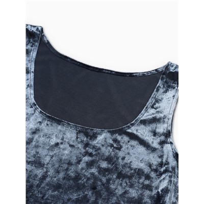 Топ домашний женский KAFTAN «Бархат», размер 48-50, серый