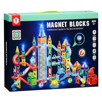 Конструктор магнитный "Орбитальные шарики" (194 дет.)