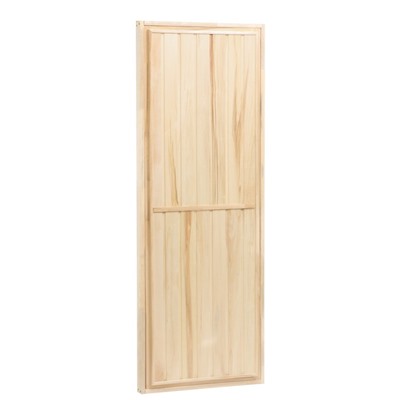 Дверь для бани и сауны «Эконом», 190×70 см, деревянная, «Добропаровъ»