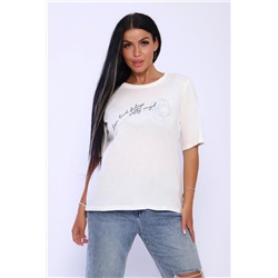 Футболка 80021 (Молочный)