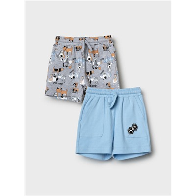 Шорты детские трикотажные для мальчиков, 2 шт в комплекте