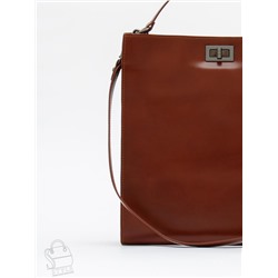 Сумка женская кожаная 7735VG coffee Vitelli Grassi