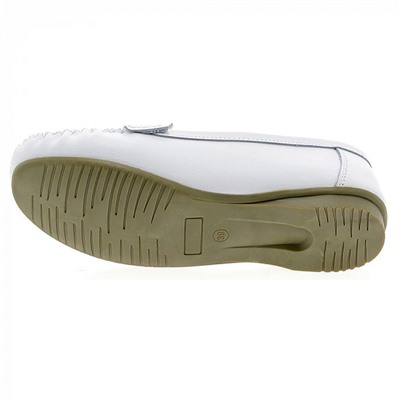 ER007-022 бел Мокасины женские (36-41)/10