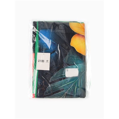 Полотенце пляжное «Этель» Tropics, 70×140 см, микрофибра 200 г/м²