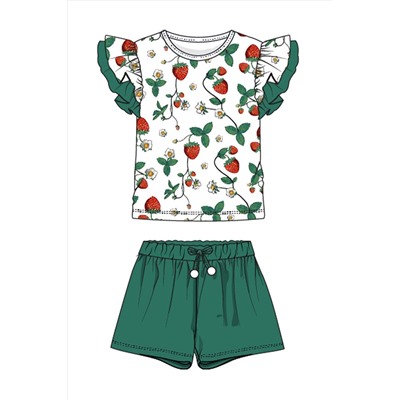 Комплект (Футболка+Шорты) PLAYTODAY, 966551