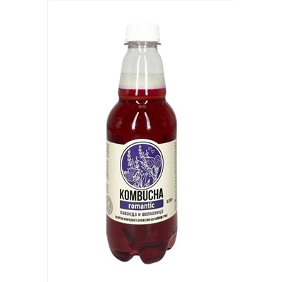 Комбуча Romantic лаванда и шелковица, пластик 350мл ЭКОПРОДУКТЫ, 1137025