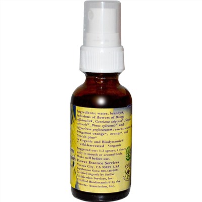 Flower Essence Services, Illumine, цветочная эссенция и эфирное масло, 30 мл