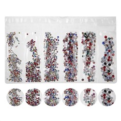 Nail Art Набор страз для ногтей, разноцветный 15847