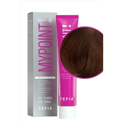 TEFIA Mypoint Special Grey 7.80 Перманентная крем-краска для седых волос / Блондин коричневый, 60 мл KRISTALLER, 1112354